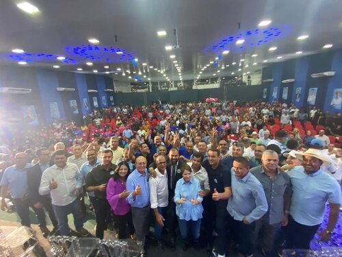 Na convenção do Progressistas, Lázaro Botelho relembra sua história no partido: “Somos uma grande família”