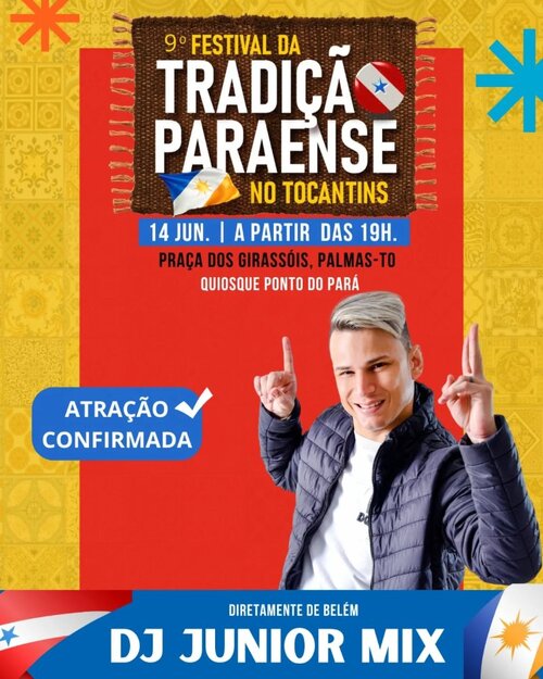9º Festival da Tradição Paraense em Palmas celebra cultura e gastronomia do Pará