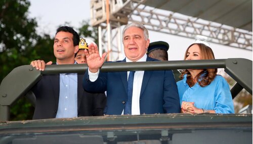 Governador em exercício Laurez Moreira reforça valores cívicos e compromisso com o desenvolvimento do Tocantins durante desfile de 7 de setembro